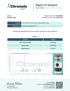 CJC-1295 / IPAMORELIN (NO DAC)